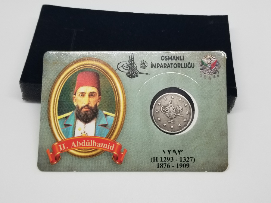 SULTAN ABDÜLHAMİD DÖNEMİ GÜMÜŞ 2 KURUŞ MECİDİYE
