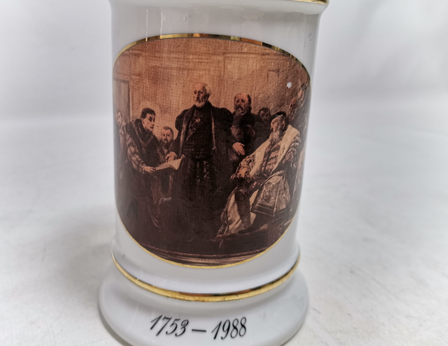 ANTİKA PORSELEN TANKART - BİRA BARDAĞI