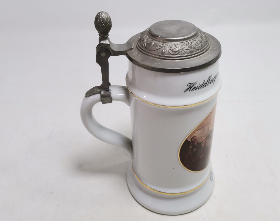 ANTİKA PORSELEN TANKART - BİRA BARDAĞI