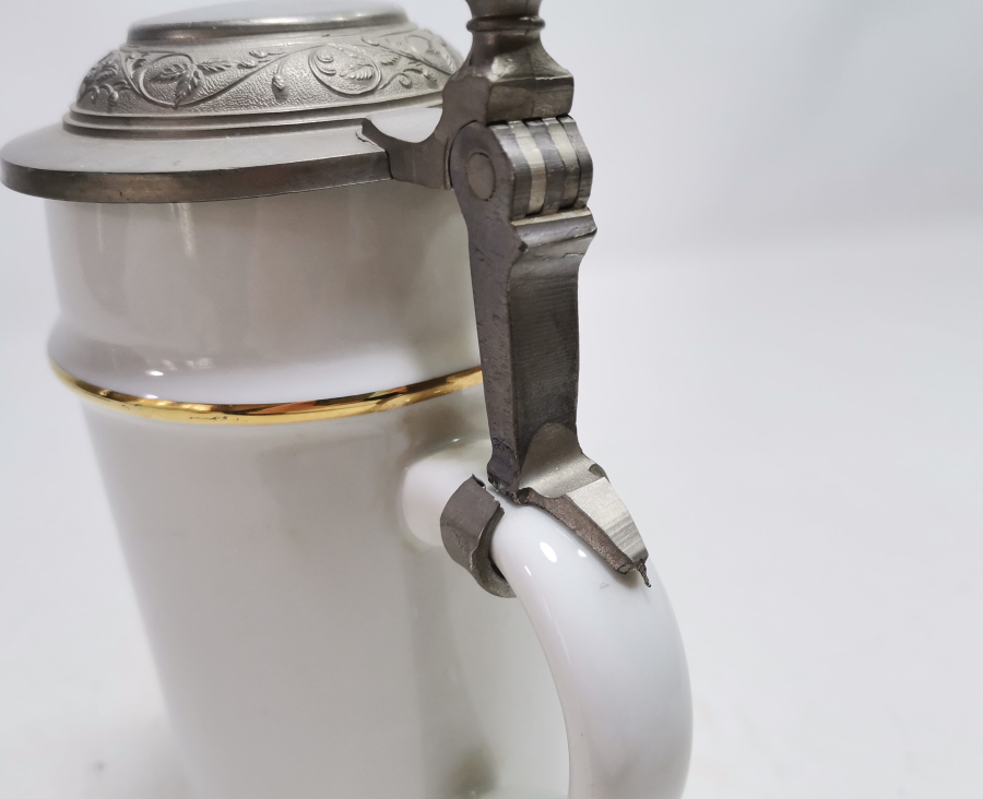 ANTİKA PORSELEN TANKART - BİRA BARDAĞI