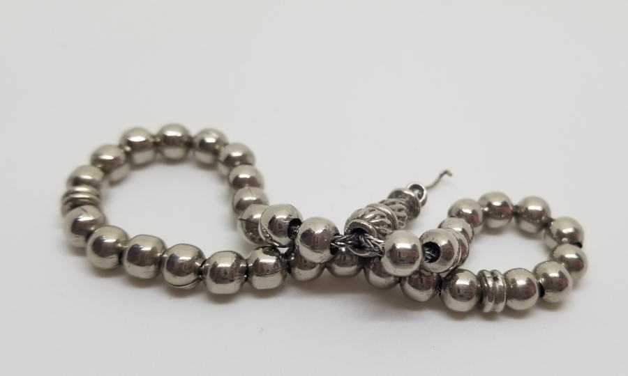 GÜMÜŞ KAPLAMA ANTİKA 33LÜ TESPİH