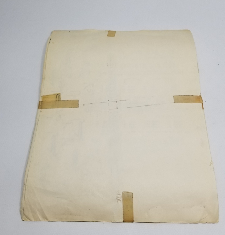 OSMANLI DÖNEMİ EL ÇEKME HATTAT KARALAMASI