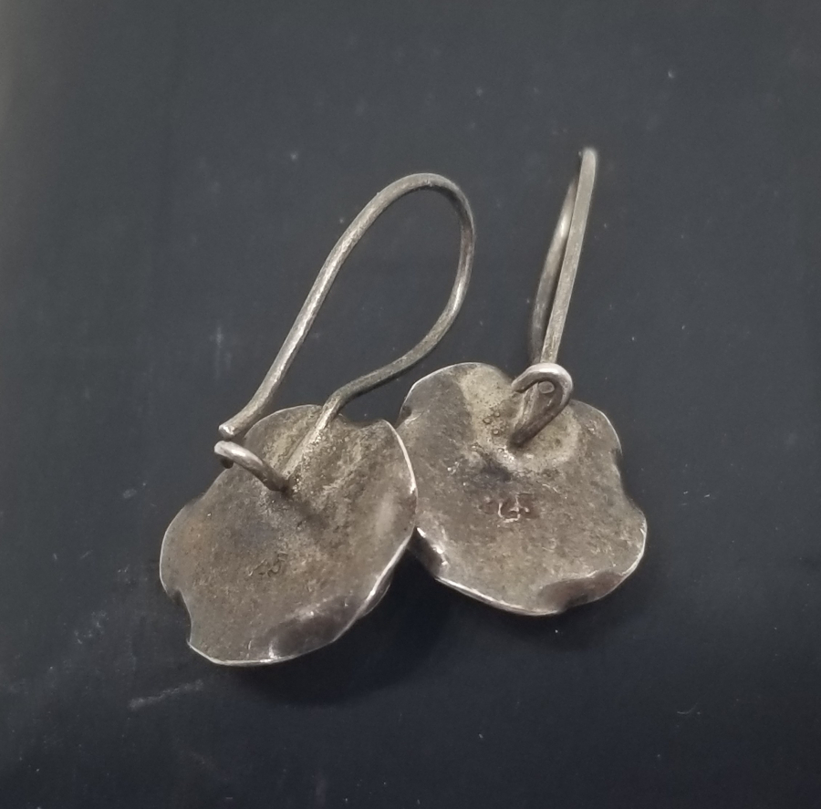 ÖZEL YAPIM İNCİLİ GÜMÜŞ KÜPE