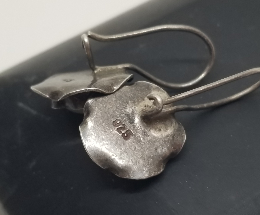 ÖZEL YAPIM İNCİLİ GÜMÜŞ KÜPE