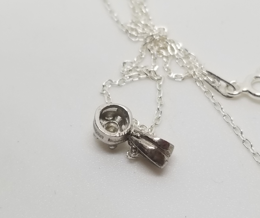 PIRLANTA TAŞLI KOLYE KÜPE TAKIMI