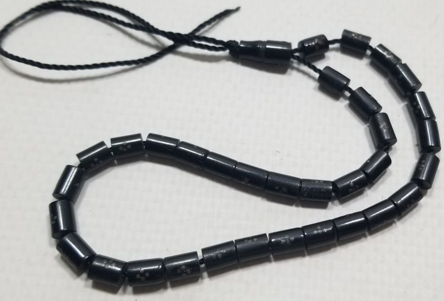 GÜMÜŞ ÇAKMA İŞÇİLİKLİ ÖZEL YAPIM ANTİKA OLTU TESPİH