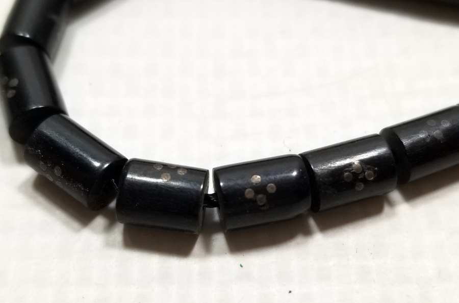 GÜMÜŞ ÇAKMA İŞÇİLİKLİ ÖZEL YAPIM ANTİKA OLTU TESPİH