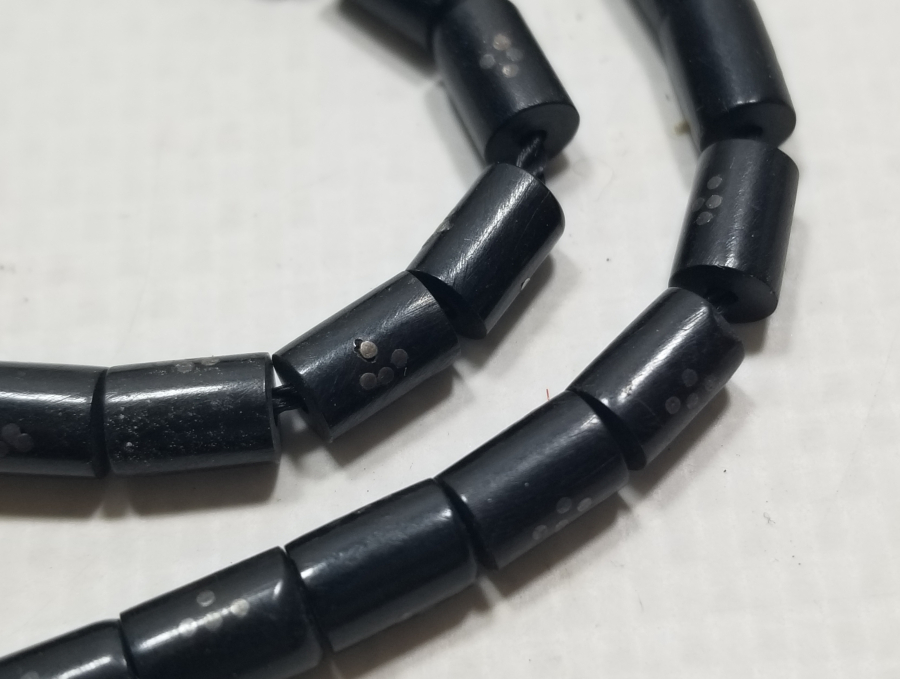 GÜMÜŞ ÇAKMA İŞÇİLİKLİ ÖZEL YAPIM ANTİKA OLTU TESPİH