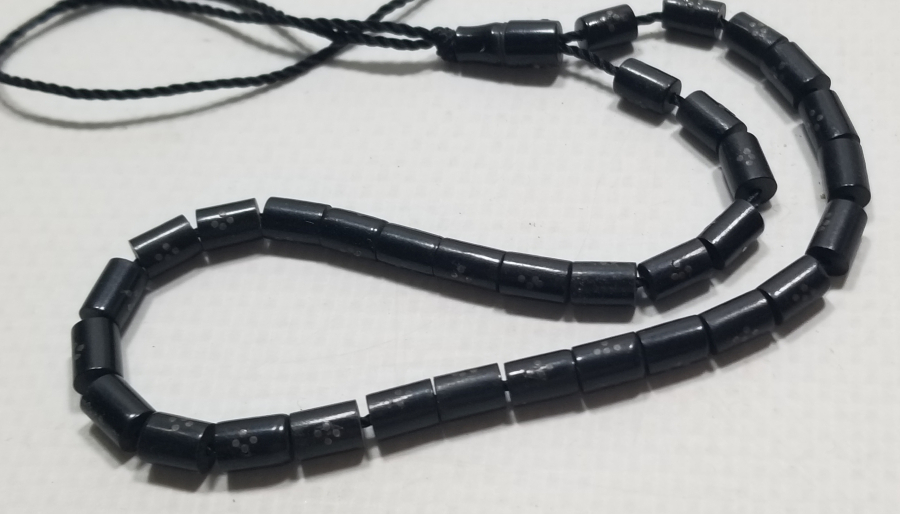 GÜMÜŞ ÇAKMA İŞÇİLİKLİ ÖZEL YAPIM ANTİKA OLTU TESPİH