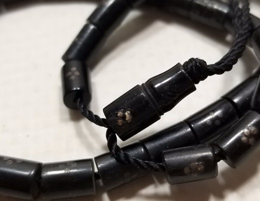 GÜMÜŞ ÇAKMA İŞÇİLİKLİ ÖZEL YAPIM ANTİKA OLTU TESPİH