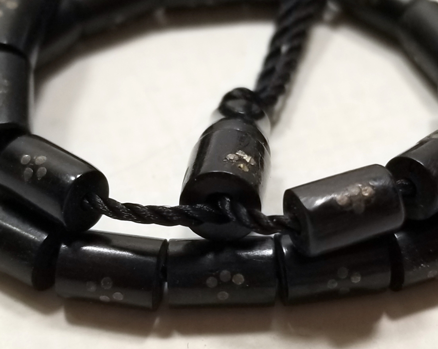 GÜMÜŞ ÇAKMA İŞÇİLİKLİ ÖZEL YAPIM ANTİKA OLTU TESPİH