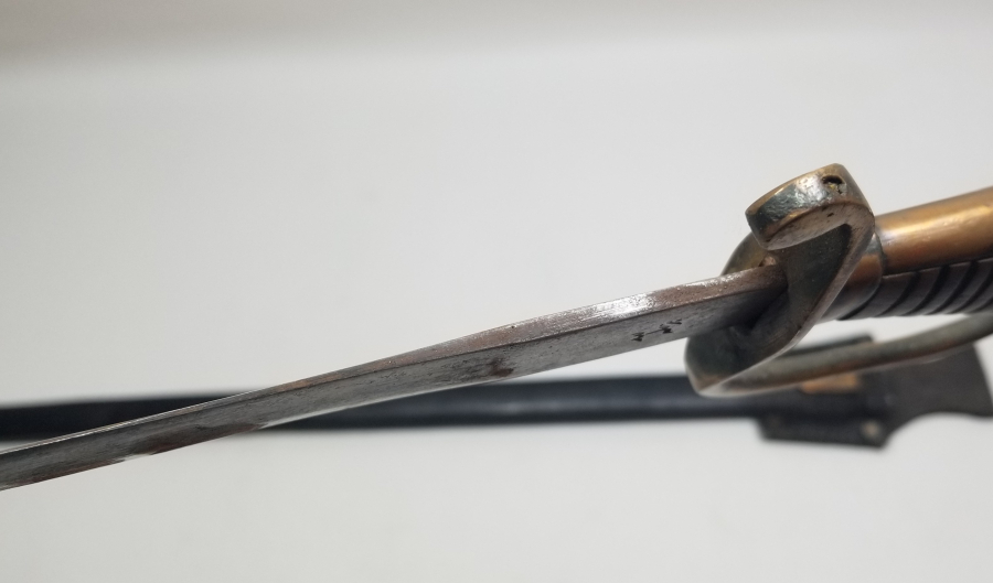 OSMANLI DÖNEMİ ALLAH BİZİMLE YAZILI NADİR BOYDA TOPÇU KILICI - TOPÇU SUBAYI'NIN SON SAVUNMA KILICI