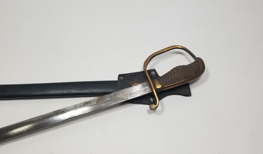 OSMANLI DÖNEMİ ALLAH BİZİMLE YAZILI NADİR BOYDA TOPÇU KILICI - TOPÇU SUBAYI'NIN SON SAVUNMA KILICI