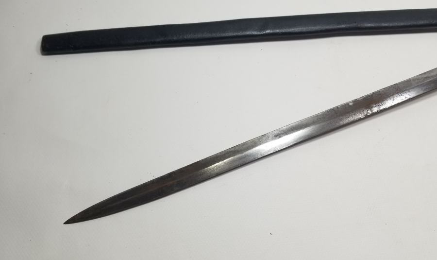 OSMANLI DÖNEMİ ALLAH BİZİMLE YAZILI NADİR BOYDA TOPÇU KILICI - TOPÇU SUBAYI'NIN SON SAVUNMA KILICI