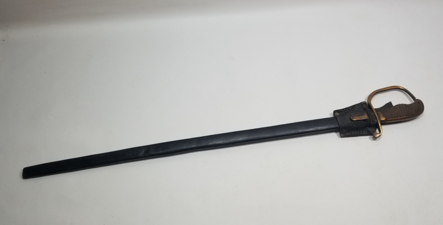 OSMANLI DÖNEMİ ALLAH BİZİMLE YAZILI NADİR BOYDA TOPÇU KILICI - TOPÇU SUBAYI'NIN SON SAVUNMA KILICI