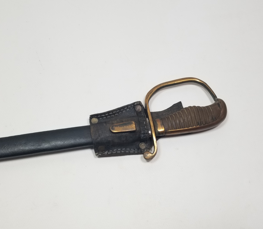 OSMANLI DÖNEMİ ALLAH BİZİMLE YAZILI NADİR BOYDA TOPÇU KILICI - TOPÇU SUBAYI'NIN SON SAVUNMA KILICI