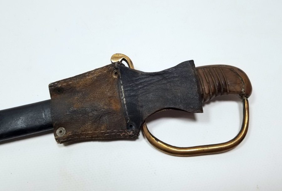 OSMANLI DÖNEMİ ALLAH BİZİMLE YAZILI NADİR BOYDA TOPÇU KILICI - TOPÇU SUBAYI'NIN SON SAVUNMA KILICI