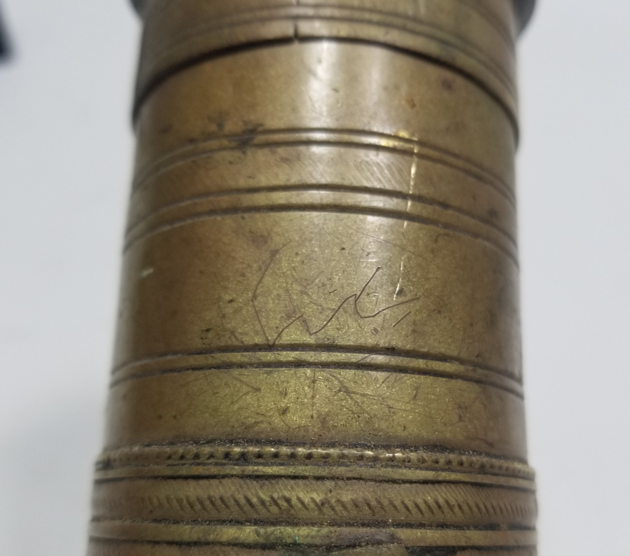 ÜZERİ OSMANLICA YAZILI OSMANLI DÖNEMİ KAHVE DEĞİRMENİ