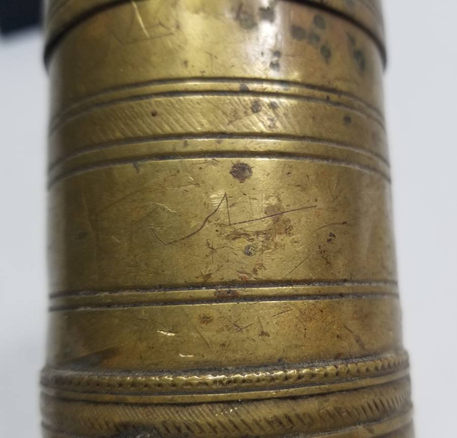 ÜZERİ OSMANLICA YAZILI OSMANLI DÖNEMİ KAHVE DEĞİRMENİ