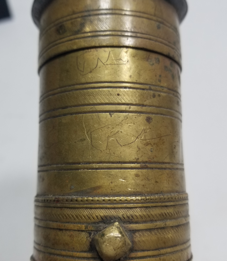 ÜZERİ OSMANLICA YAZILI OSMANLI DÖNEMİ KAHVE DEĞİRMENİ