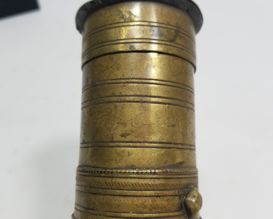 ÜZERİ OSMANLICA YAZILI OSMANLI DÖNEMİ KAHVE DEĞİRMENİ