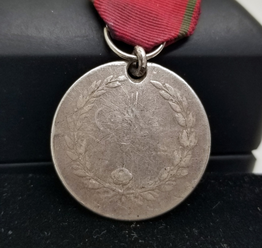 OSMANLI DÖNEMİ GÜMÜŞ YUNAN HARBİ MADALYASI