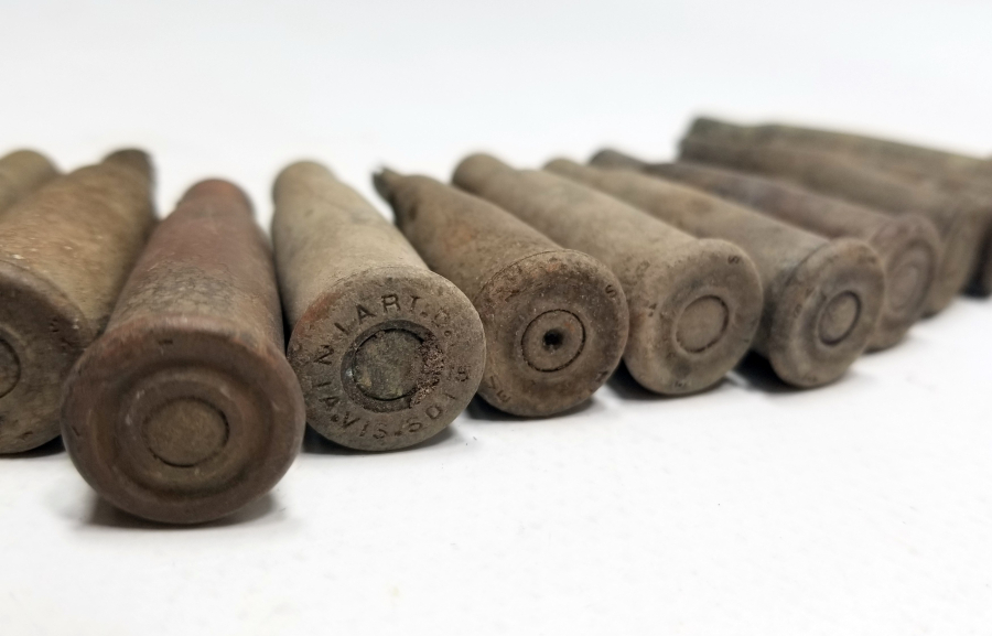 1. DÜNYA SAVAŞI DÖNEMİ ÇANAKKALE CEPHESİ MAVZER MERMİSİ KOVANI LOTU