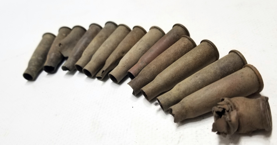 1. DÜNYA SAVAŞI DÖNEMİ ÇANAKKALE CEPHESİ MAVZER MERMİSİ KOVANI LOTU