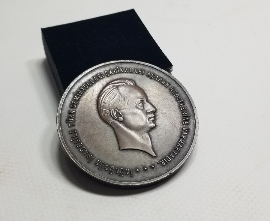 1939 ERZURUM İSTASYONUNUN AÇILIŞI HATIRASI MADALYONU