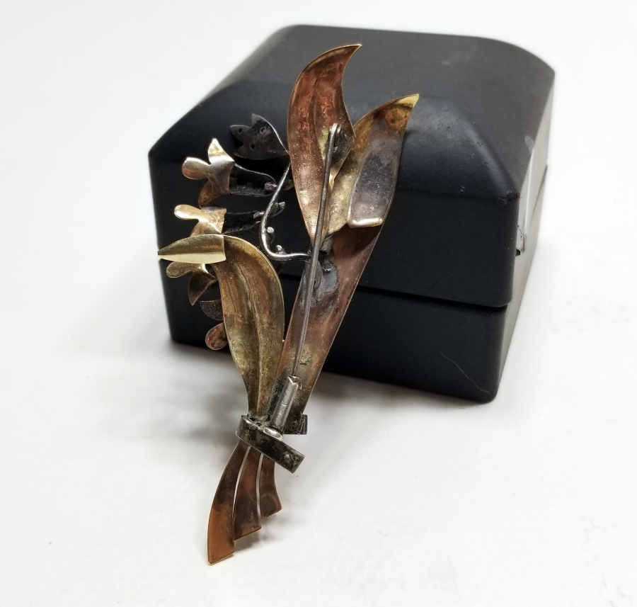 OSMANLI DÖNEMİ ELMAS TAŞLI ALTIN BROŞ