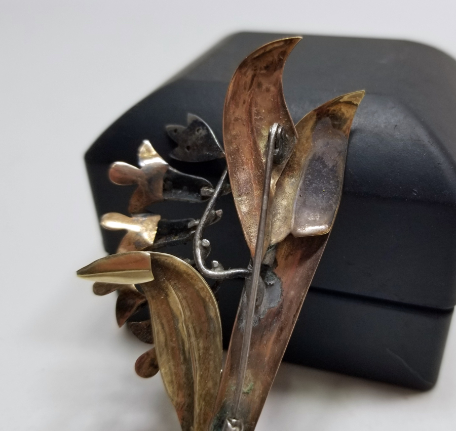 OSMANLI DÖNEMİ ELMAS TAŞLI ALTIN BROŞ