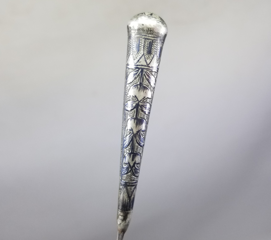 OSMANLI DÖNEMİ SAPI SAVATLI GÜMÜŞ NADİR BİZ