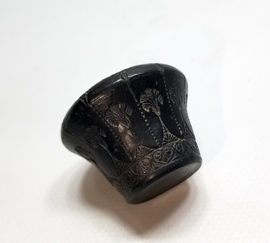 OSMANLI DÖNEMİ TOPHANE YAPIMI ÇOK NADİR TOPRAK TUĞRAKEŞ RIHDANI - FERMAN RIHDANI