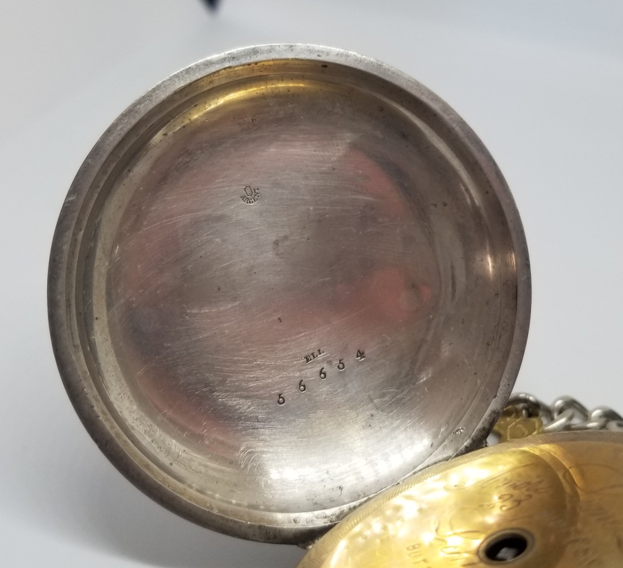 OSMANLI DÖNEMİ NADİR TİPTE GÜMÜŞ KASA KURMALI CEP SAATİ