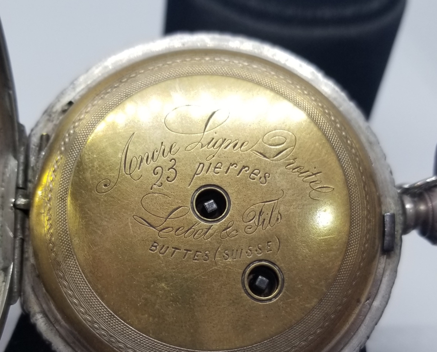 OSMANLI DÖNEMİ NADİR TİPTE GÜMÜŞ KASA KURMALI CEP SAATİ