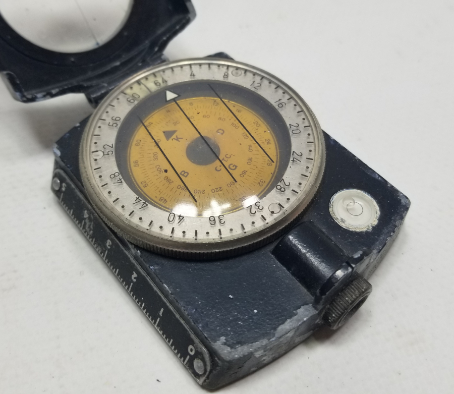 1966 TARİHLİ ANTİKA AMERİKAN ASKERİ PUSULA