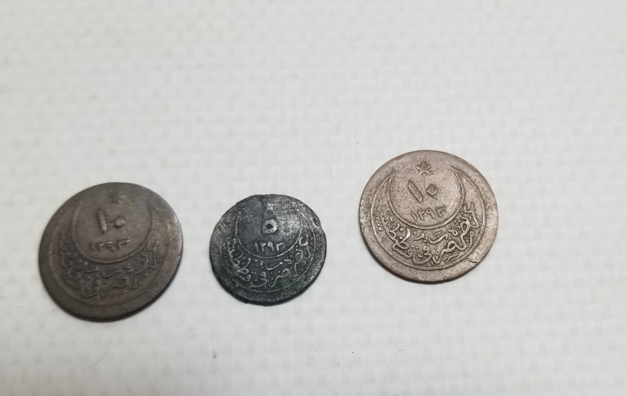ABDÜLHAMİD HAN DÖNEMİ GÜMÜŞ 5 VE 10 PARA LOTU