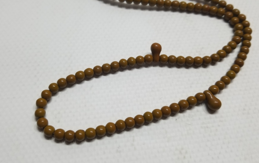 ORİJİNAL PÜSKÜLÜYLE OSMANLI DÖNEMİ BEYKOZ NAMAZ TESPİHİ