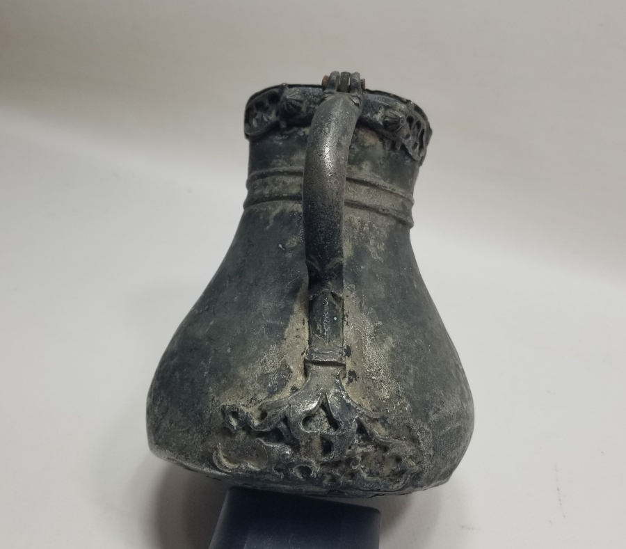 ÜZERİ ÇİFT USTA DAMGALI EDİRNE YAPIMI ÇOK NADİR BAKIR KAHVEDAN