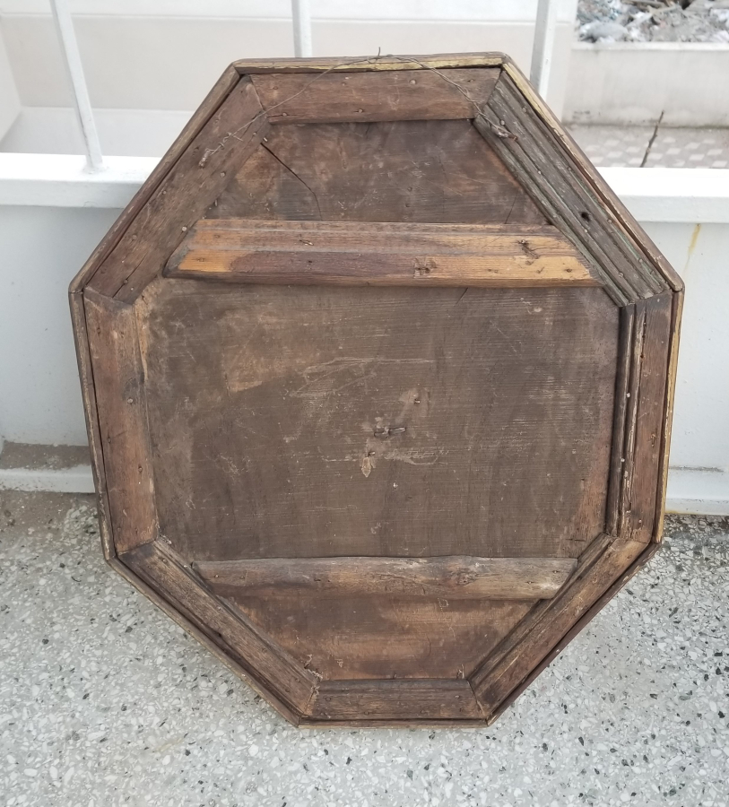 EL OYMA İŞÇİLİKLİ VE METAL APLİKLİ OSMANLI DÖNEMİ TEKKE İŞİ NADİR TAVAN GÖBEĞİ