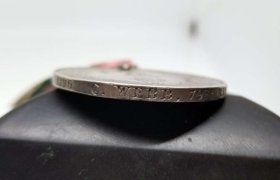 ORİJİNAL KURDELASIYLA OSMANLI TİPİ GÜMÜŞ KIRIM MADALYASI