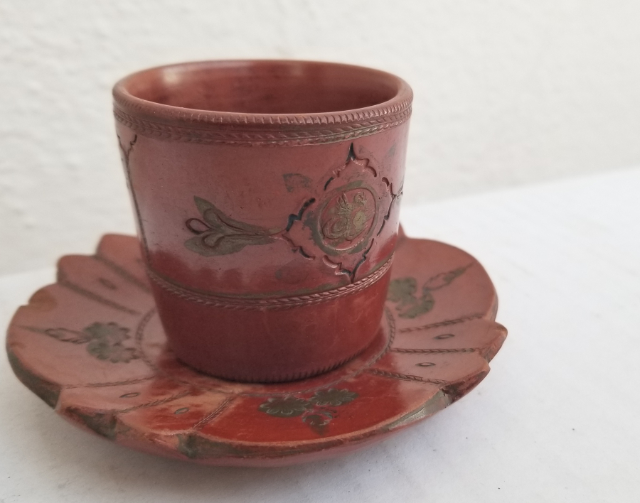 OSMANLI DÖNEMİ TUĞRALI NADİR TOPHANE KAHVE FİNCANI TAKIMI