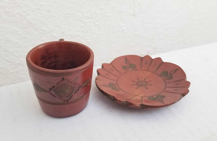 OSMANLI DÖNEMİ TUĞRALI NADİR TOPHANE KAHVE FİNCANI TAKIMI