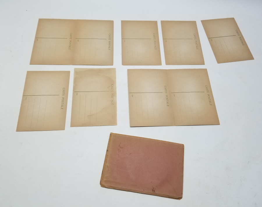 OSMANLI DÖNEMİ ÇOK NADİR ORİJİNAL ALBÜMÜNDE PADİŞAH KARTLARI SERİSİ KARTPOSTAL TAKIMI