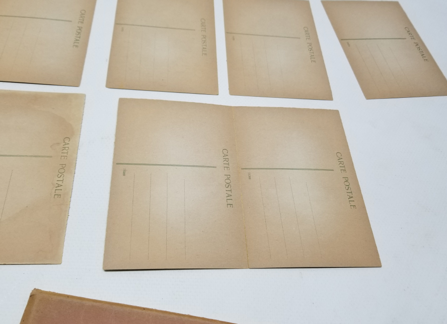 OSMANLI DÖNEMİ ÇOK NADİR ORİJİNAL ALBÜMÜNDE PADİŞAH KARTLARI SERİSİ KARTPOSTAL TAKIMI