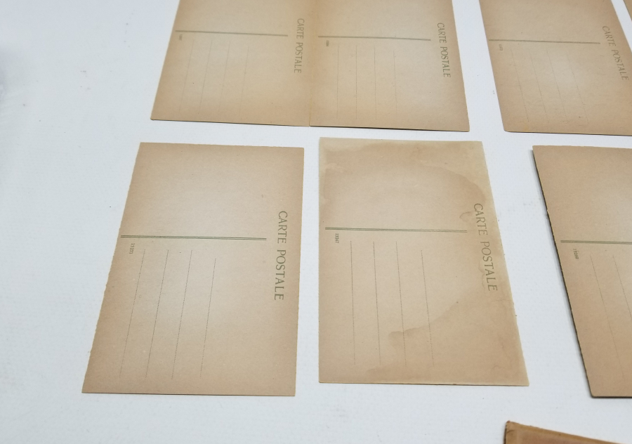 OSMANLI DÖNEMİ ÇOK NADİR ORİJİNAL ALBÜMÜNDE PADİŞAH KARTLARI SERİSİ KARTPOSTAL TAKIMI