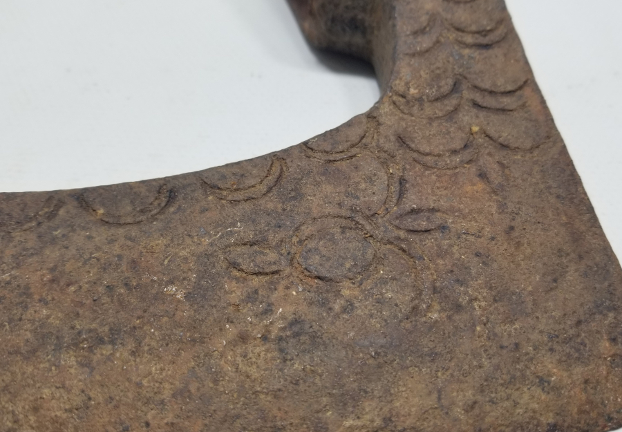 OSMANLI DÖNEMİ EL YAPIMI BÜYÜK BOY TEBER - BALTA