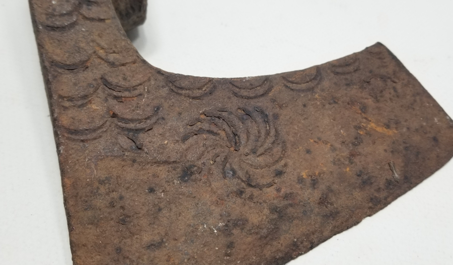 OSMANLI DÖNEMİ EL YAPIMI BÜYÜK BOY TEBER - BALTA