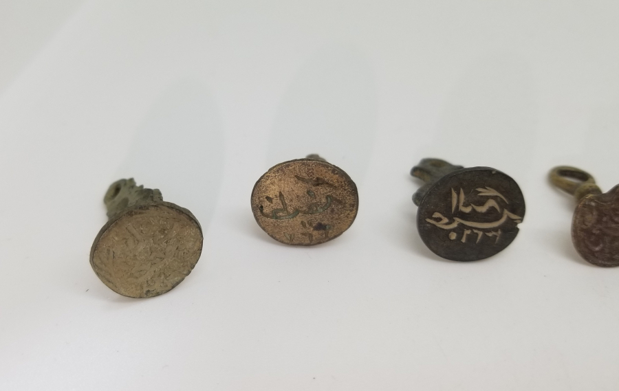 OSMANLICA YAZILI OSMANLI DÖNEMİ ŞAHIS MÜHÜRLERİ LOTU