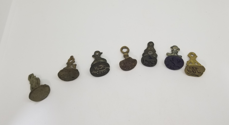 OSMANLICA YAZILI OSMANLI DÖNEMİ ŞAHIS MÜHÜRLERİ LOTU